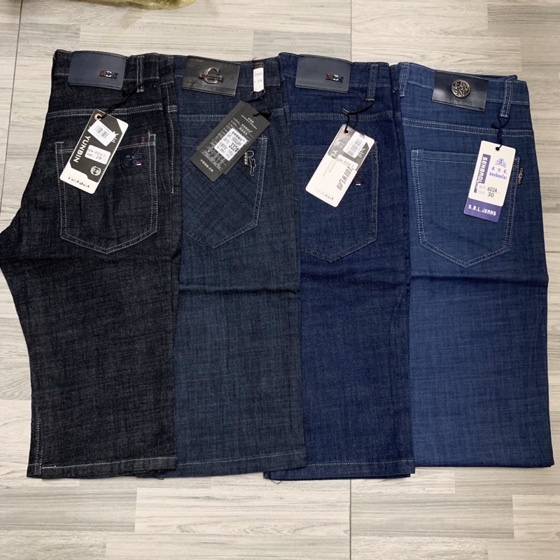 Quần bò ngố giấy Nam Trung Niên có size cho người 100kg