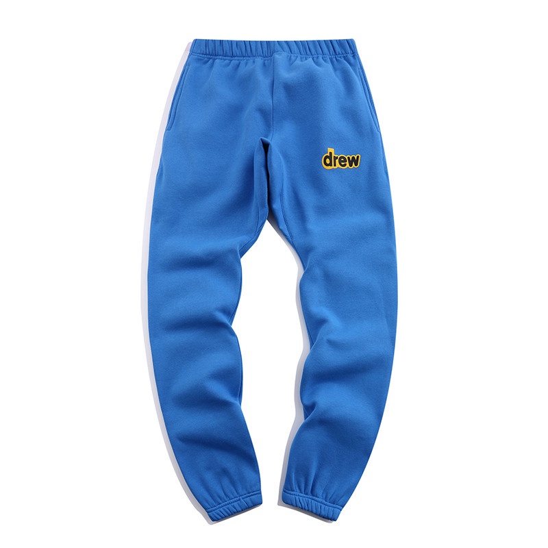 Quần dài thể thao DREW lưng thun vải cotton cho nam và nữ với 7 màu tùy chọn