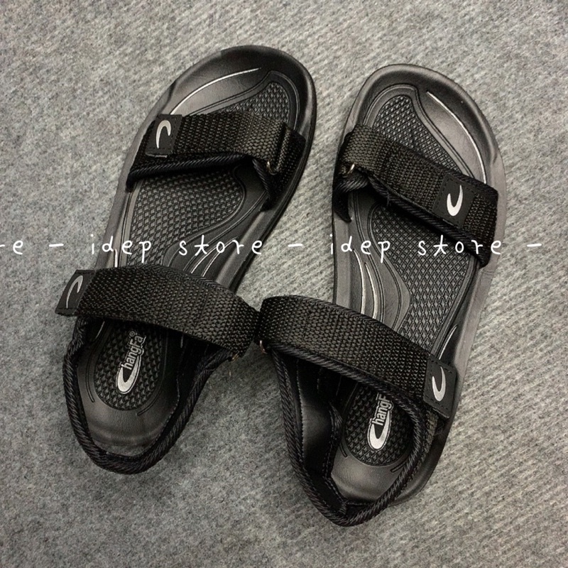 Giày sandal cao cấp unisex GL017- Xăng đan 2 quai đúc nguyên khối KH11