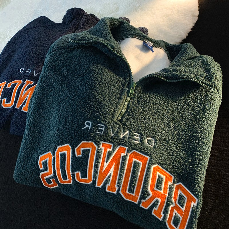 [Hàng Order] Áo Polo BRONCOS có cổ ULzzang form rộng dài tay dày dặn Unisex mới nhất thu đông OR109 | BigBuy360 - bigbuy360.vn