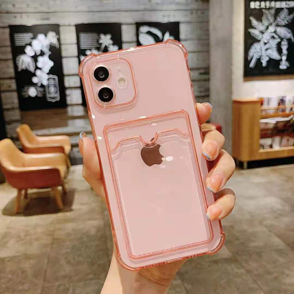 Ốp điện thoại TPU mềm trong suốt chống va đập cho iPhone12 11 Pro Max XS MAX XR XS 7 8 Plus 12 | BigBuy360 - bigbuy360.vn