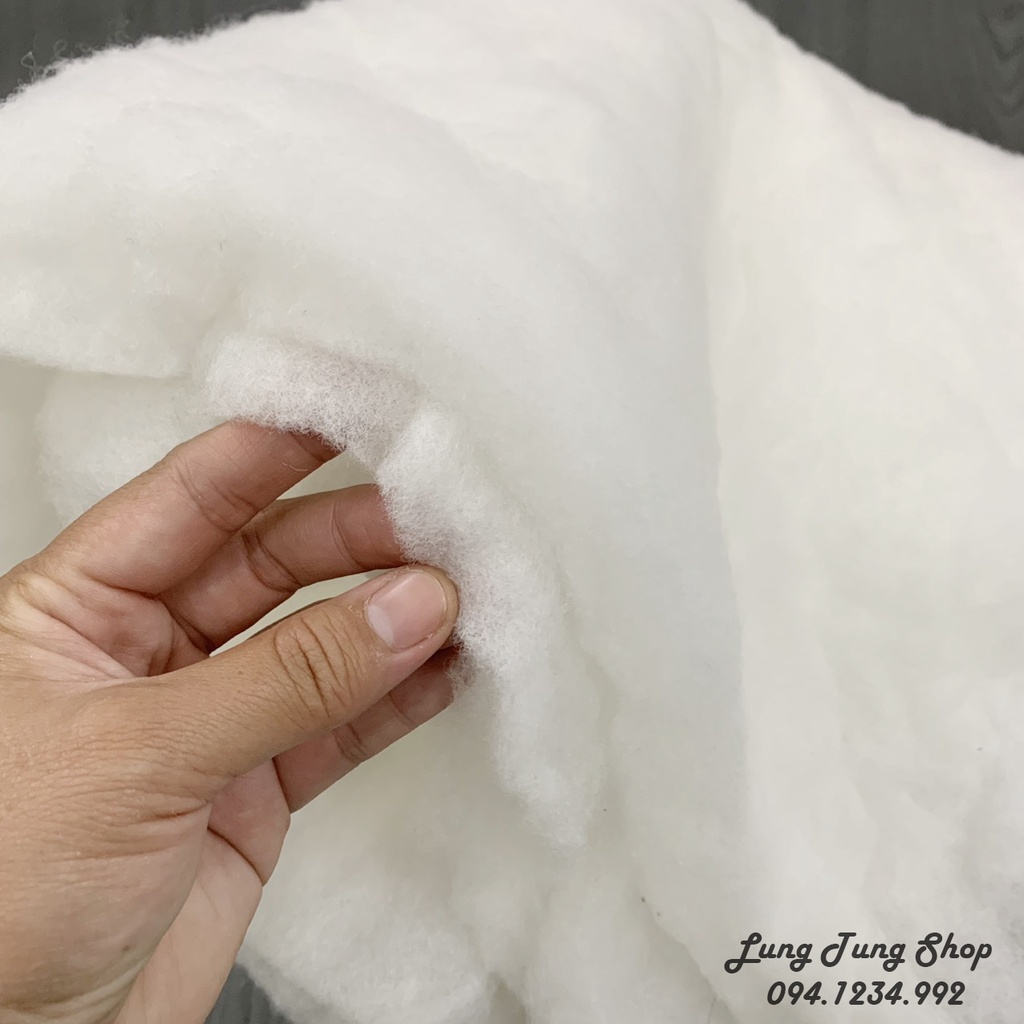 Bông gòn làm gối , gấu bông , đồ handmade
