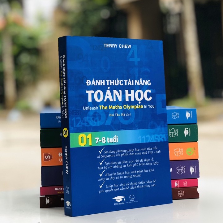 Sách Đánh thức tài năng toán học 1 (6-8 tuổi) - Á Châu Books