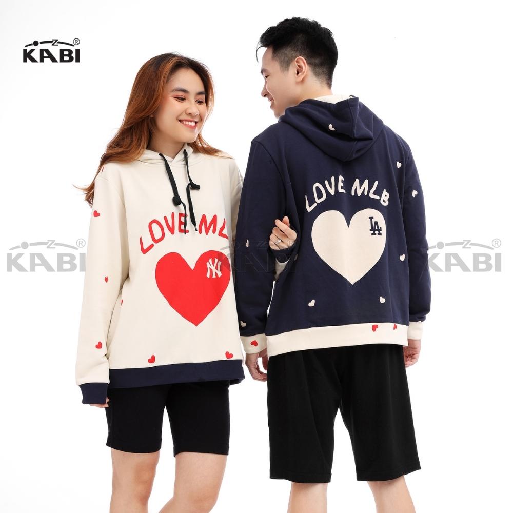 Áo hoodie nam KABI áo khoác tay dài mùa thu đông có cổ tròng đầu in hình