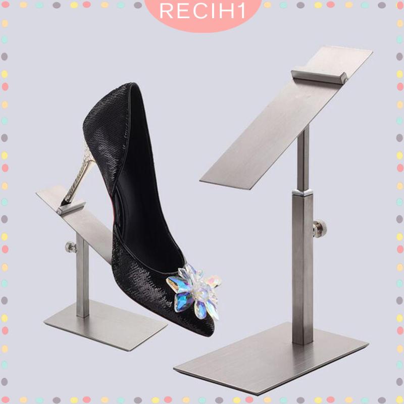 Giá Đỡ Trưng Bày Giày Cao Gót Bằng Da Có Thể Điều Chỉnh