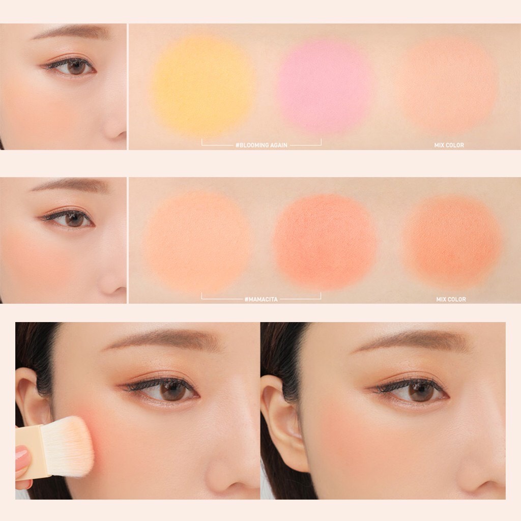 Má Hồng 3CE Dual Blend Blusher