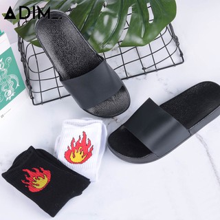 Dép Quai Ngang Full Đen - DX002 ( Đen)