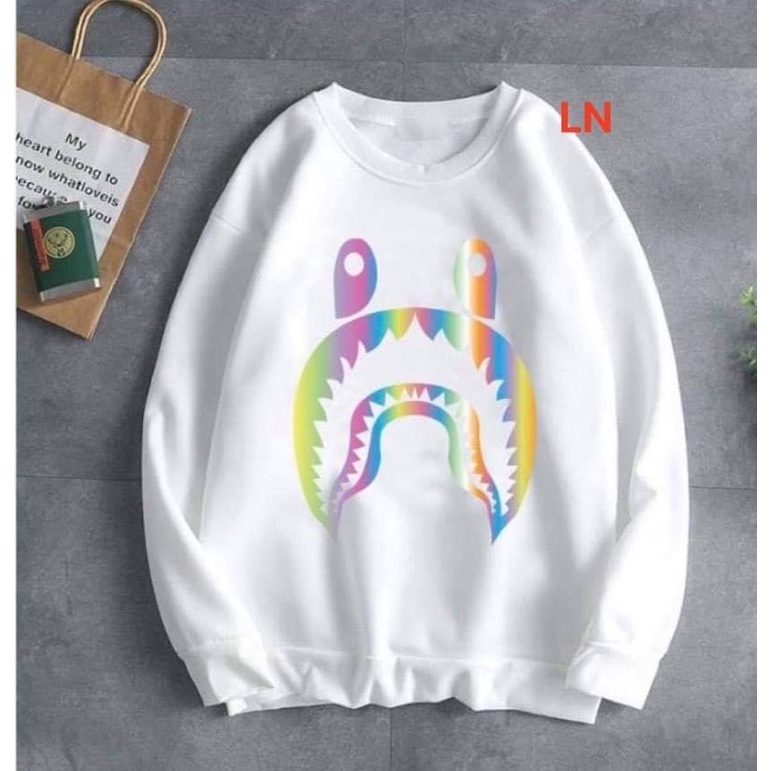 Áo Sweater răng cá mập phản quang TH6