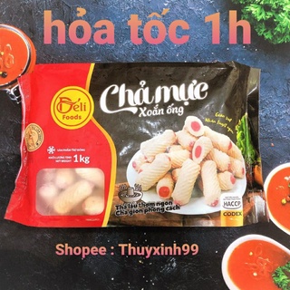 (HỎA TỐC NOW SHIP 1H)Chả mực xoắn ống - Tôm surimi -Đồ thả lẩu, chiên