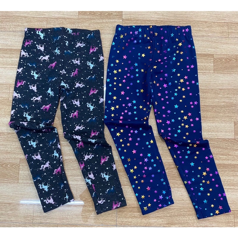 Quần Legging Bé Gái Nhiều Mẫu Nỉ Jumping Beans Dư Xịn 1 Đến 8 Tuổi