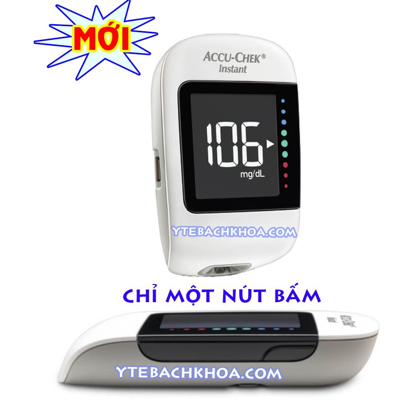 MÁY ĐO ĐƯỜNG HUYẾT ACCUCHEK INSTANT (MODEL MỚI 2020)