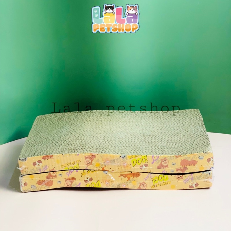 Đồ Chơi Bàn Cào Móng Cho Mèo, Bàn Cào Giấy, Bàn Cào Móng Lượn Sóng Cho Mèo, LaLaPetShop