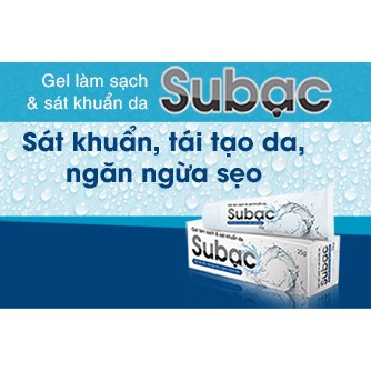 ✅[CHÍNH HÃNG] Gel làm sạch da Su bạc (25g)