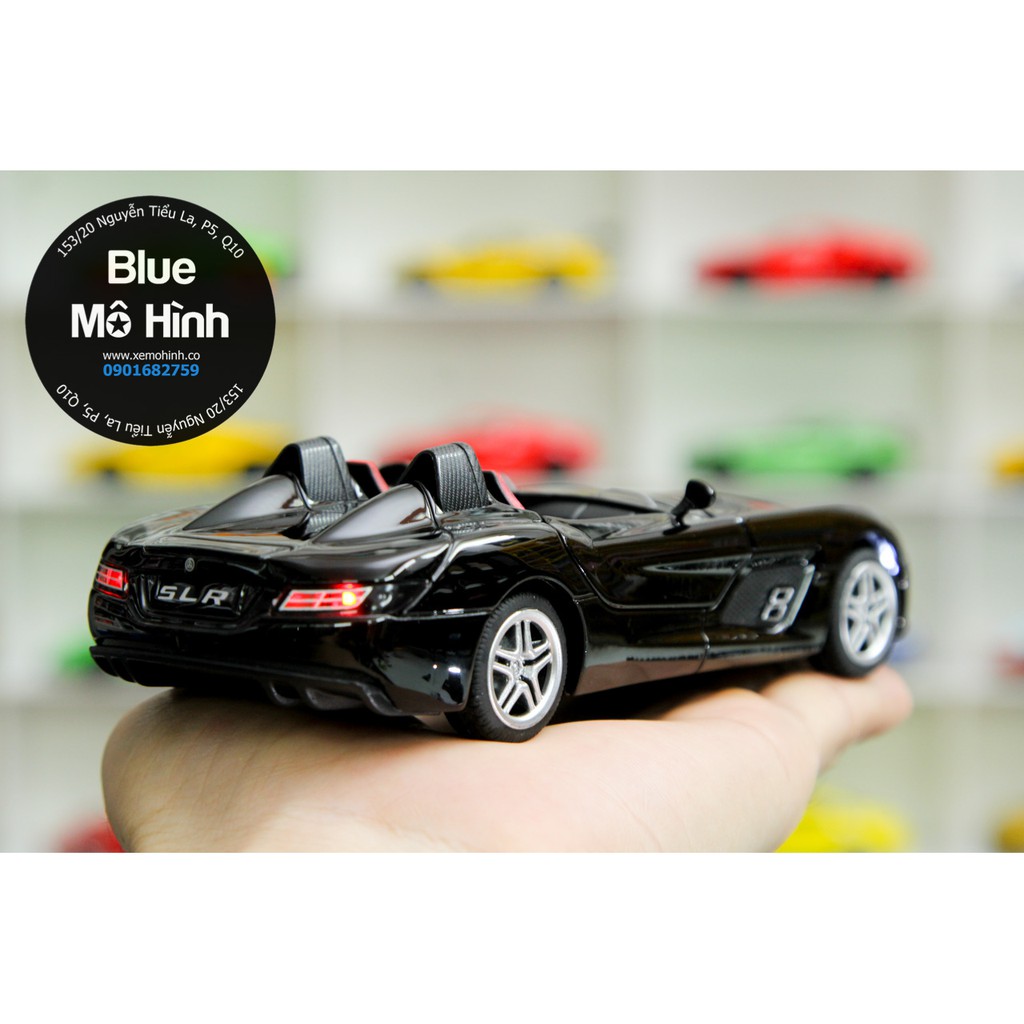 Blue mô hình | Xe mô hình Mercedes McLaren SLR Stirling Moss 1:32