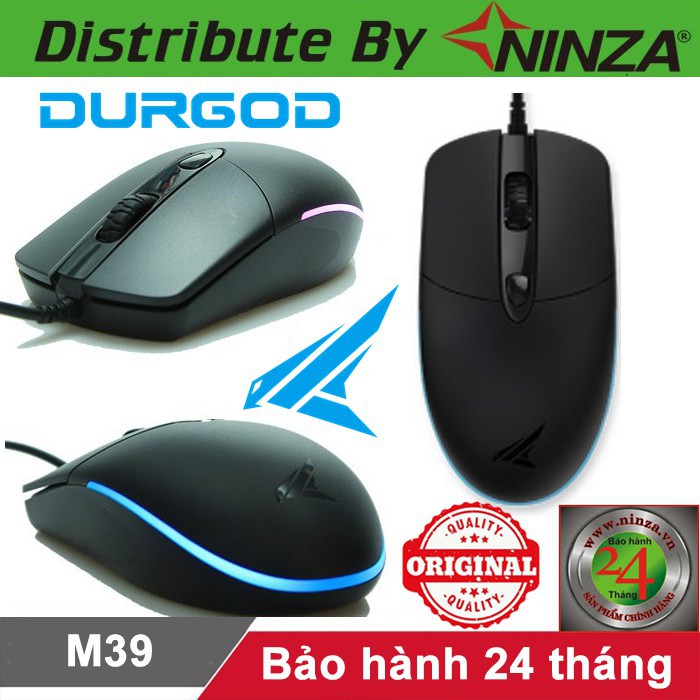 Chuột gaming Durgod M39 ♥️Freeship♥️ Chuột chơi game máy tính chính hãng Durgod