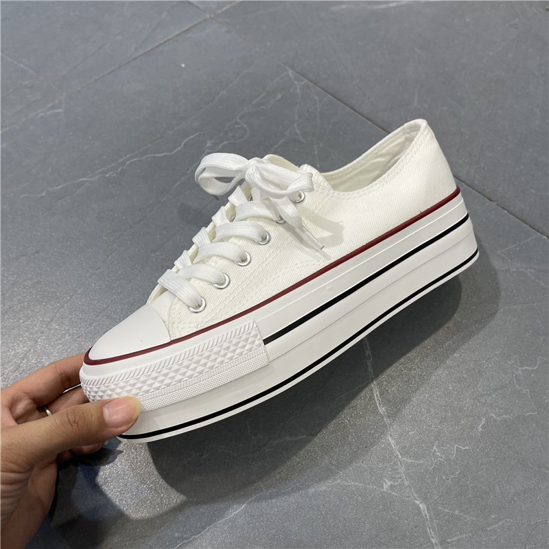 Giày Thể Thao Nữ CV dáng BASIC đế bánh mì 3 phân, Giày sneaker nữ BAMY trẻ trung, năng động