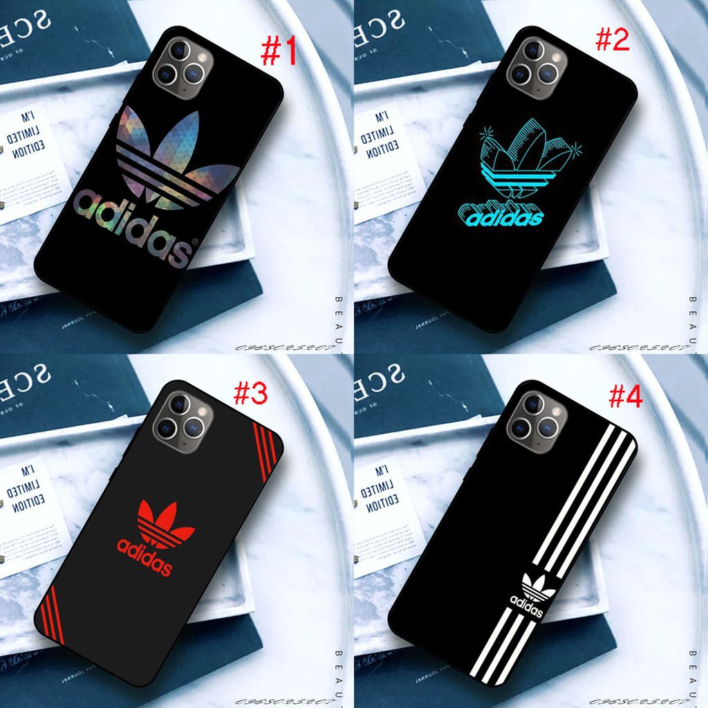 Ốp lưng iphone cạnh vuông BVC ADIDAS 6/6s/6p/6sp/7/8/7p/8p/xs/xr/12/xsmax/11/11pro/11PROMAX/12PROMAX-F1