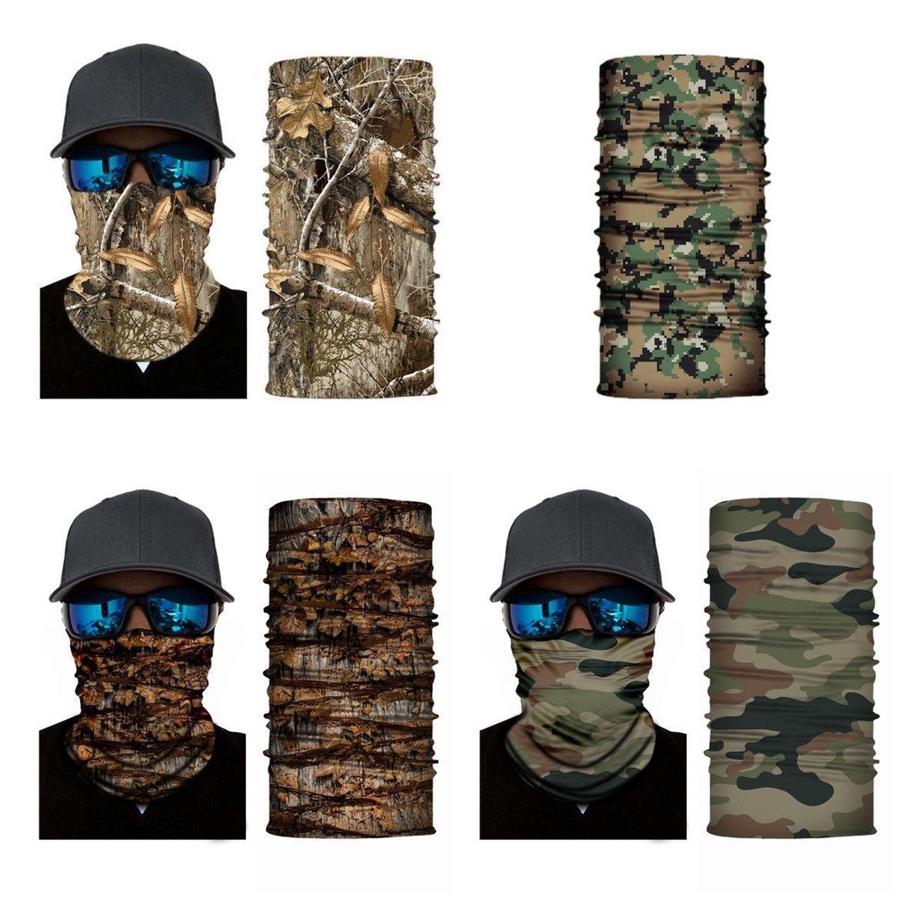 Fallforbeauty Khăn Choàng Cổ Kiêm Mặt Nạ Chống Tia UV / Gió Tiện Dụng Cho Cặp Đôi