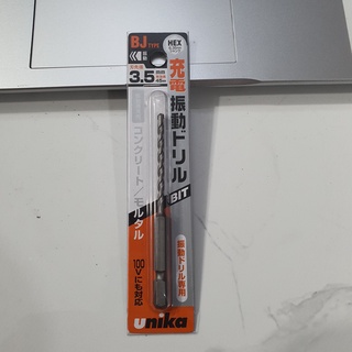 Mũi khoan bê tông unika chân lục giác bj3.5mm*90mm
