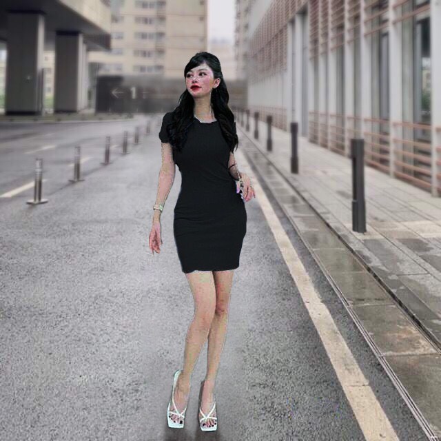 VÁY BODY VIỀN CHỈ CỘC TAY DÁNG ÔM BODY TRẮNG ĐEN - ĐẦM CHỈ NỔI VIỀN SEXY