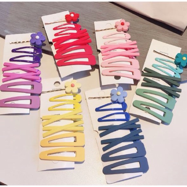 Set 7 món kẹp tóc hanhchuahuong