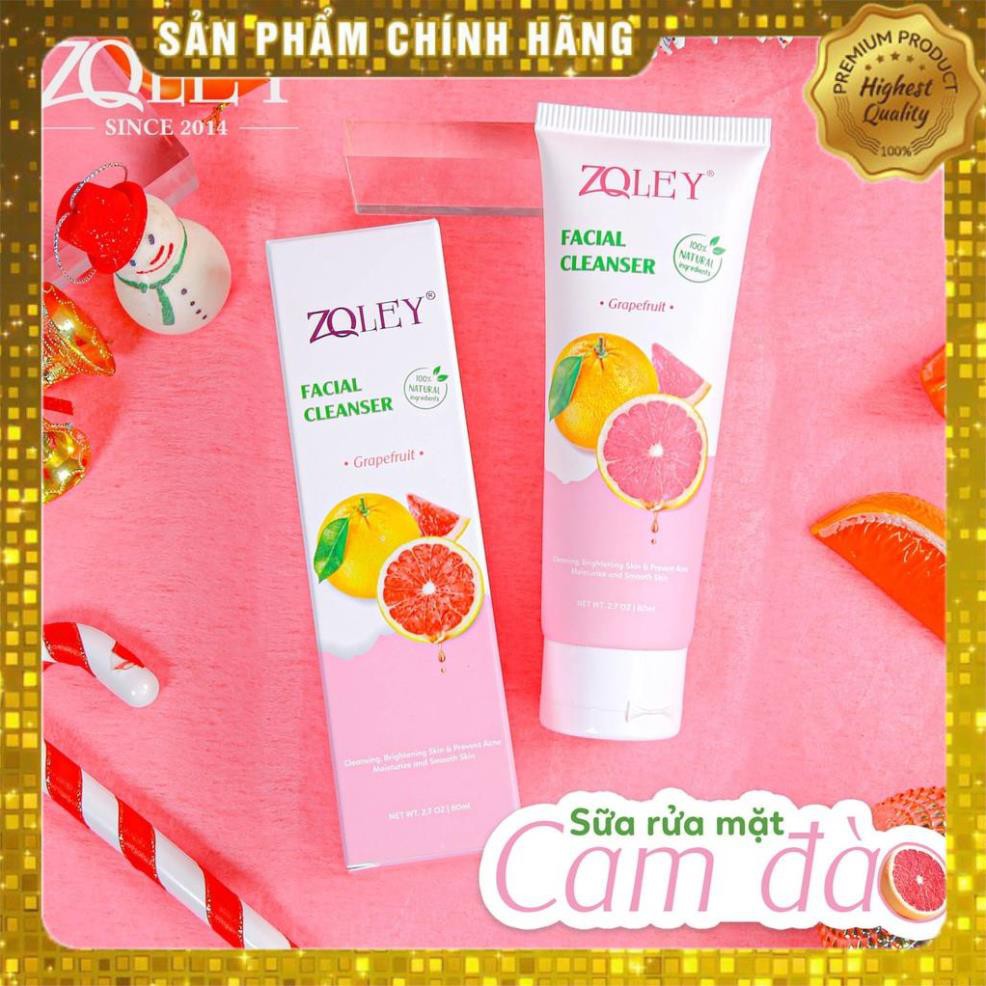 [Chính Hãng] Sữa Rửa Mặt Cam Đào Zoley 80ml