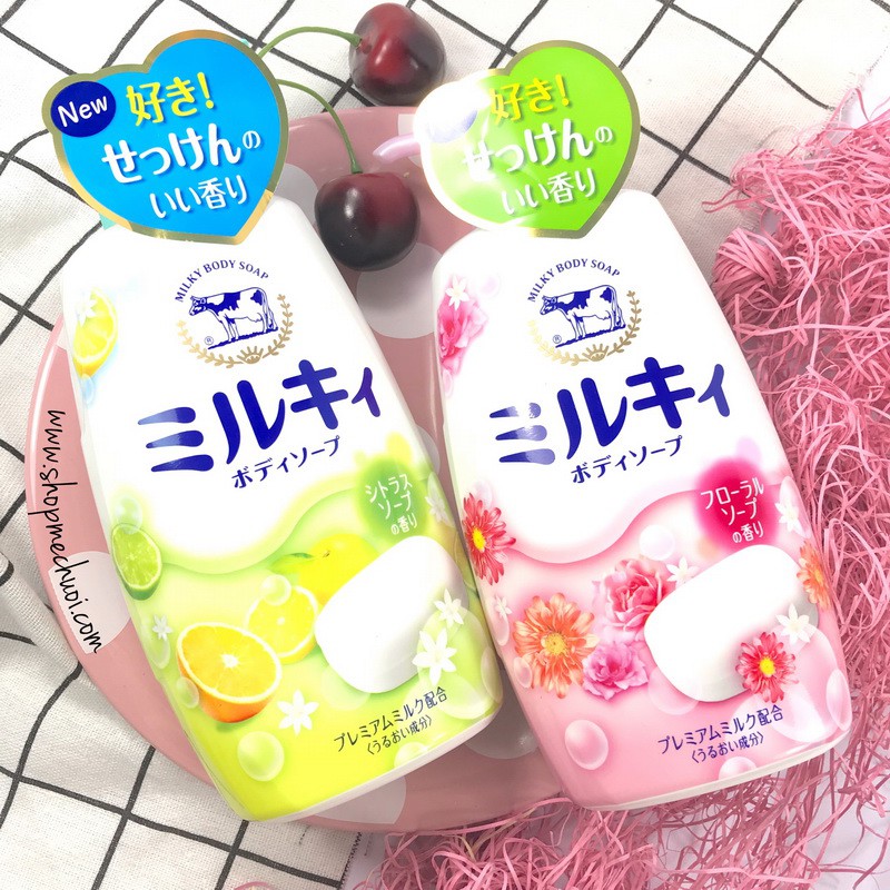 Sữa tắm Cow Brand Milky Body Soap 550 ml | Shopee Việt Nam