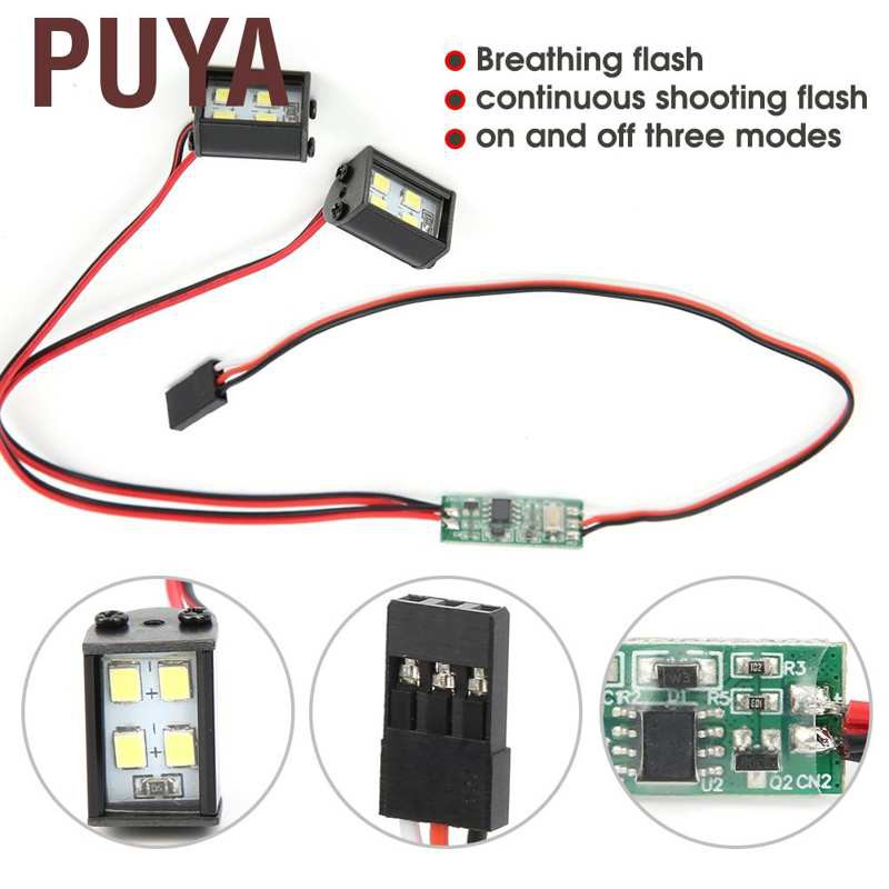 Đèn Pha Led Cho Xe Điều Khiển Từ Xa Trx4 / Scx10 1 / 10