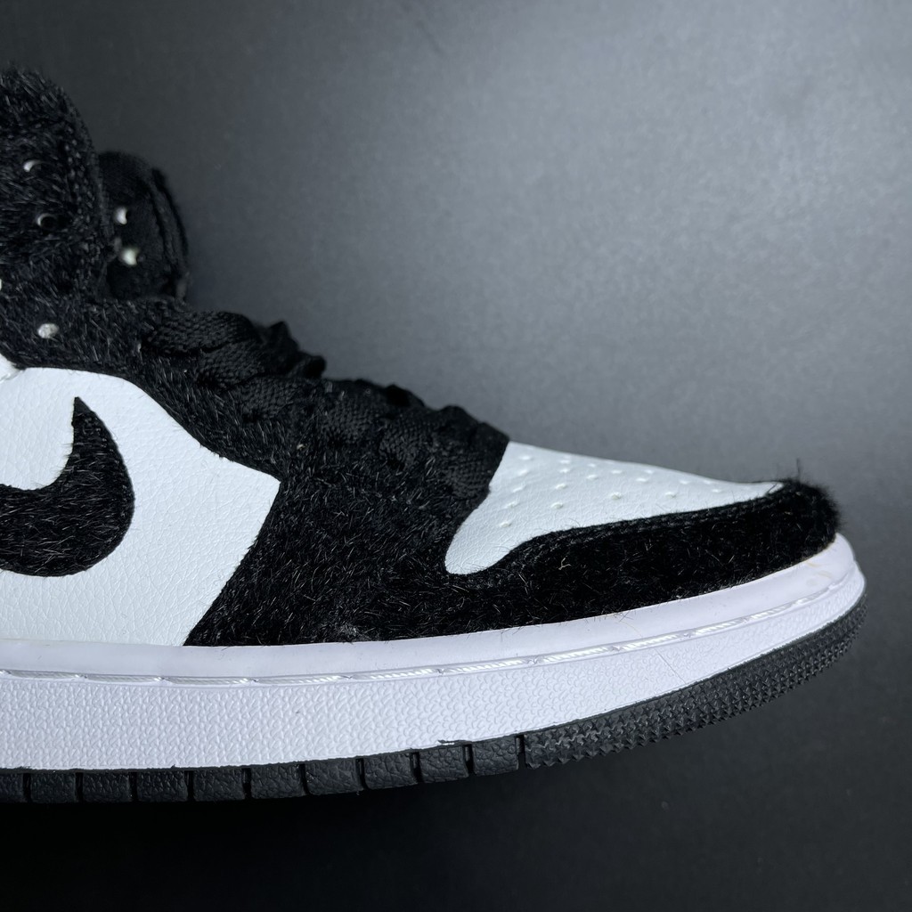 ✔️ Giày Jordan 1 High Panda Lông Full Box Phụ Kiện Giày Thể Thao Nam Nữ Cao Cổ Full Phụ Kiện ✔️