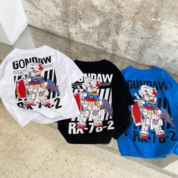 Áo Thun Cotton Mùa Hè Tay Cộc In Họa Tiết Hoạt Hình Cho Bé Trai 3-4 - 5-6 - 7-8 - 9-10 - 11-12 Tuổi Mới 2023