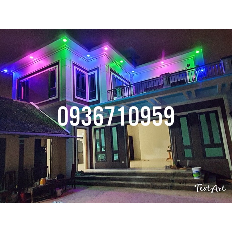 Đèn LED Âm Trần Viền Màu ,  3 Chế Độ Sáng . Đèn Led Âm Trần Đổi Màu