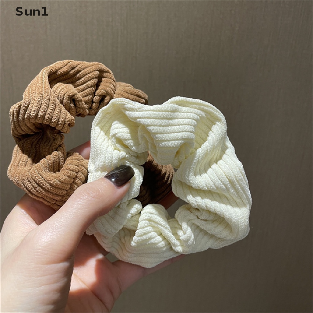 1 &gt; Dây Buộc Tóc Đuôi Nhung Mịn Ngọt Ngào