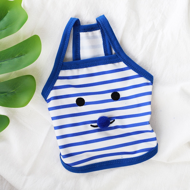 &lt;cutepethome&gt;Áo Hai Dây Mỏng Thời Trang Mùa Hè Cho Thú Cưng