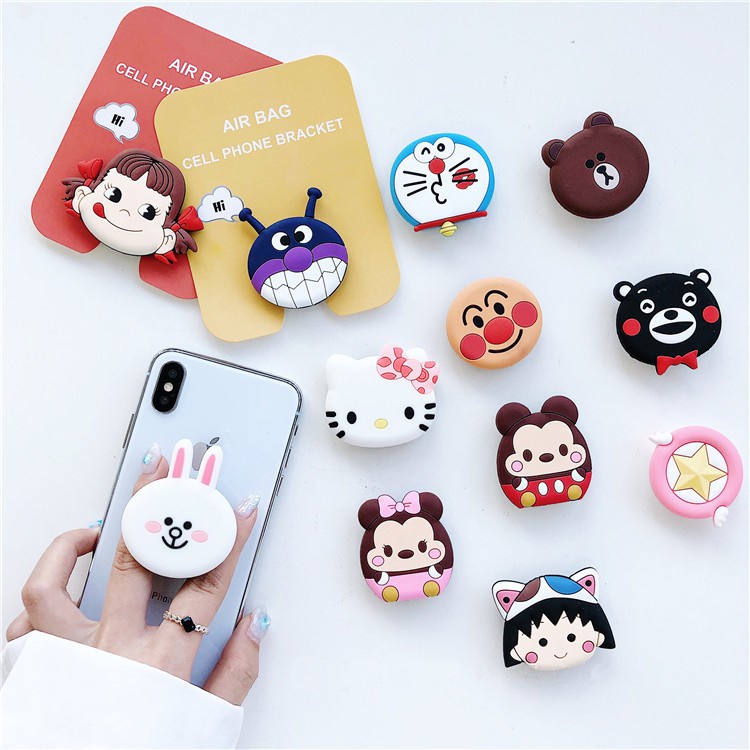 Giá Đỡ Điện Thoại Chống Lưng – POP Mẫu Mới siêu cute 2021 Mario Case