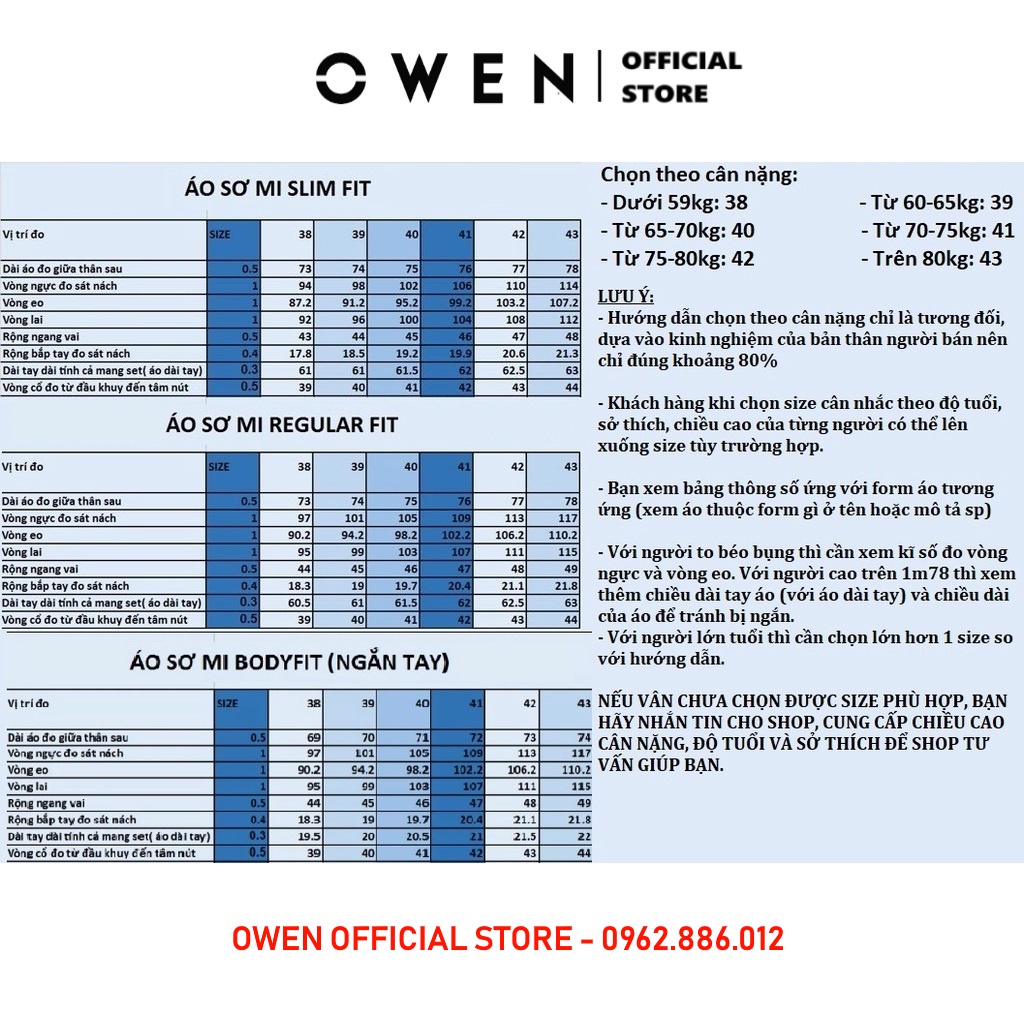 Áo Sơ Mi Nam Ngắn Tay OWEN AR220133NT Somi Công Sở Cao Cấp Màu Navy Slub Vải Sợi Tre Dáng Suông Tà Lượn Có Túi