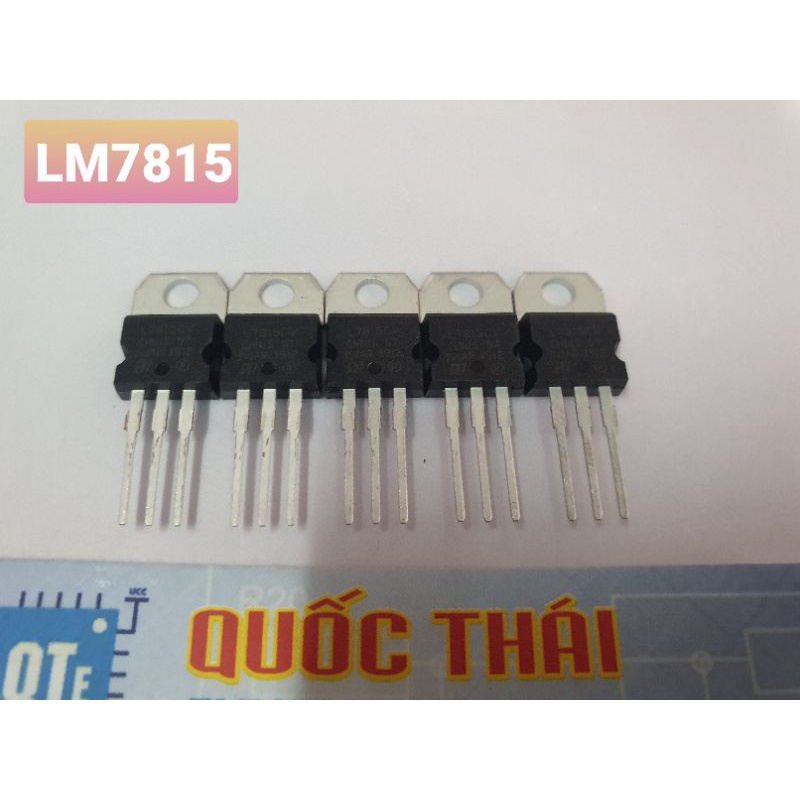 [Mã ELHACE giảm 4% đơn 300K] Combo 5 ic nguồn LM7815