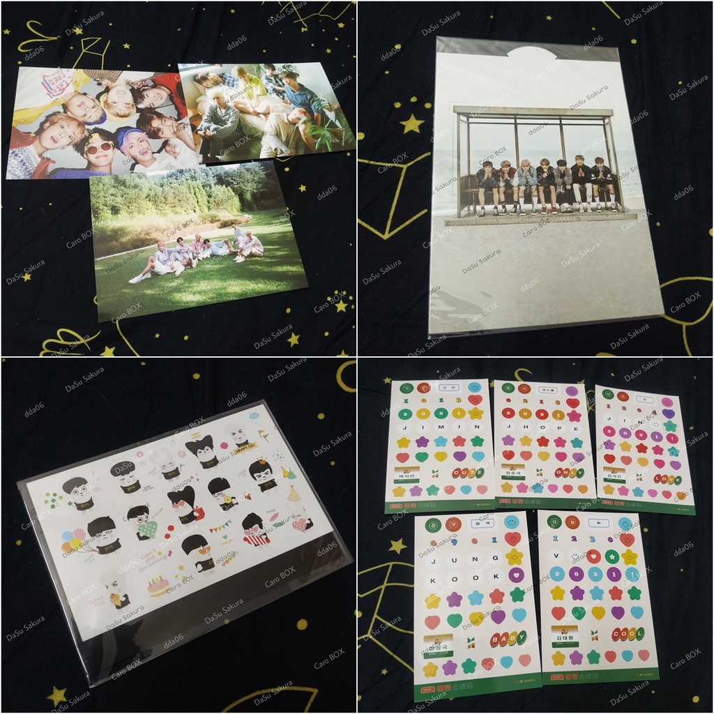 BTS Postcard, Sticker, Standee, Poster,...