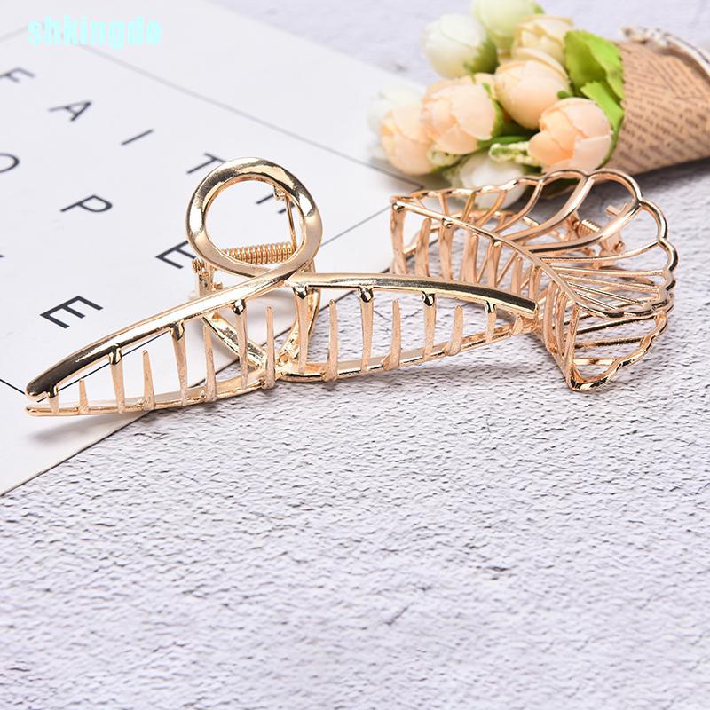 Kẹp tóc càng cua bằng kim loại thời trang cho nữ