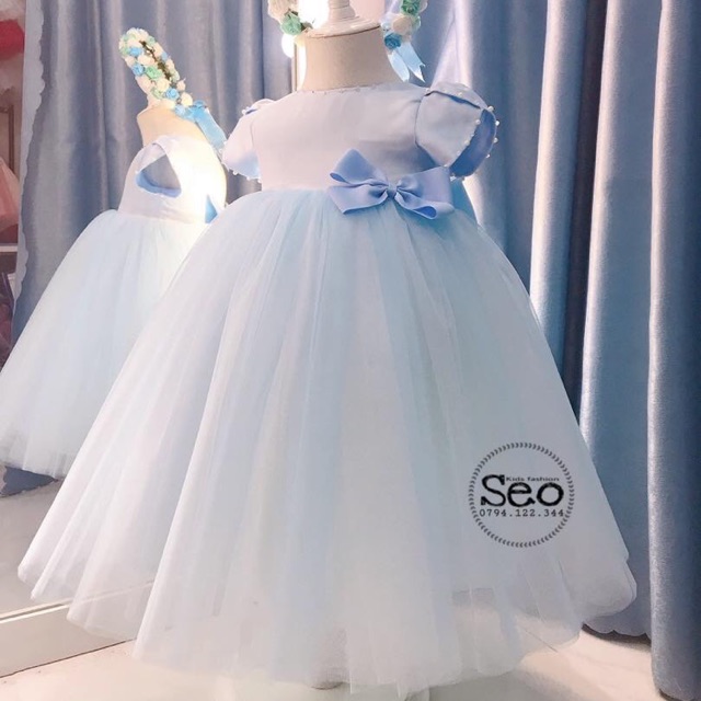 Đầm công chúa tay búp