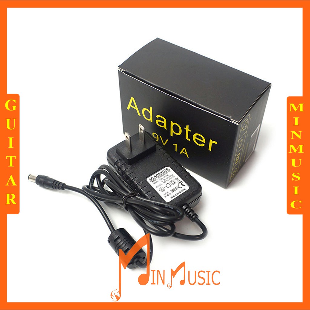 adaptor cho phơ đàn guitar /9v 1a