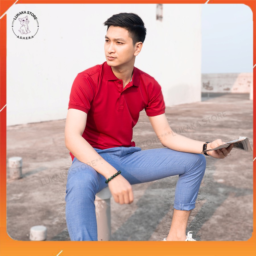 Áo POLO Nam Chất Liệu POLY - Áo Nam Cổ Bẻ Cá Sấu 5 Màu Sang Trọng Lịch Lãm.  “Ảnh Thật 100%” | BigBuy360 - bigbuy360.vn