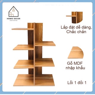 ⛔MIỄN PHÍ VẬN CHUYỂN⛔Kệ Sách Vuông 5 Tầng Gỗ MDF Giá Rẻ Tiện Lợi