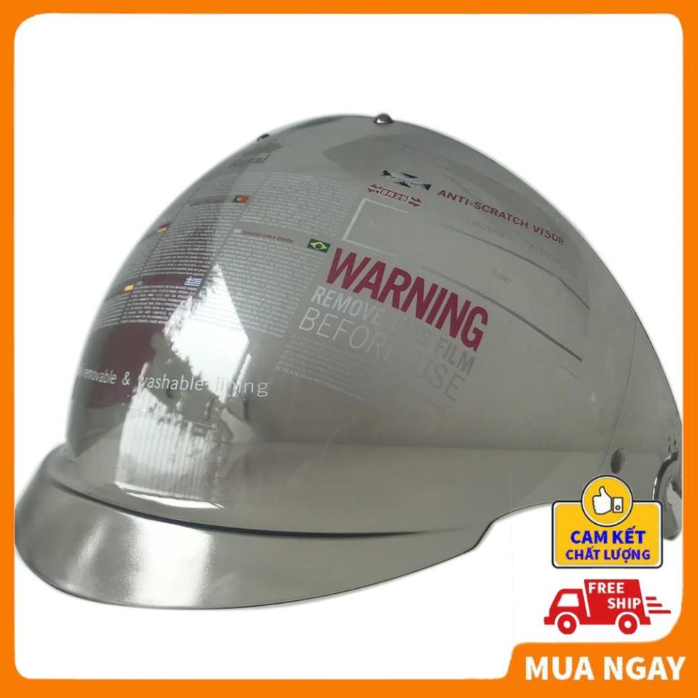 Mũ bảo hiểm 3/4 Royal M139 kính âm V5 đen