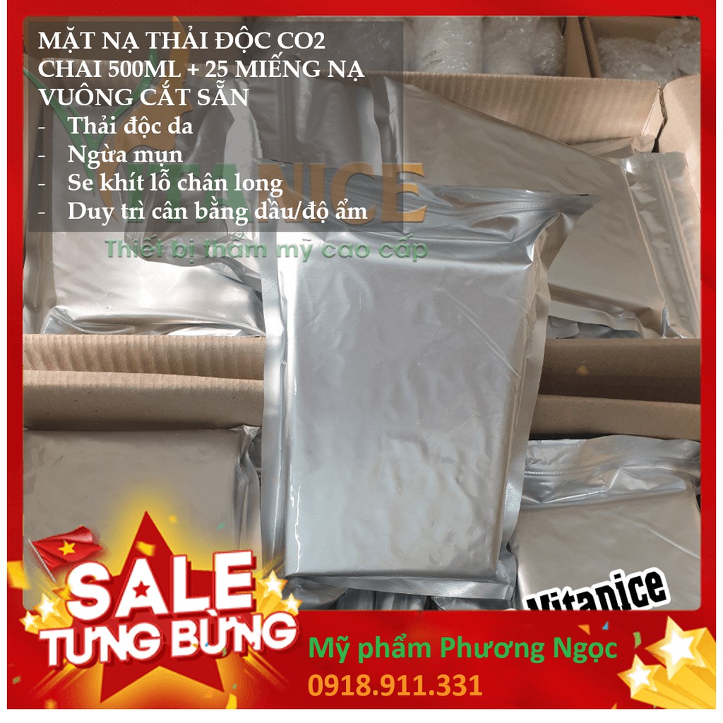 Mặt Nạ CO2 DJ Carborn Therapy GIÚP DA THẢI ĐỘC