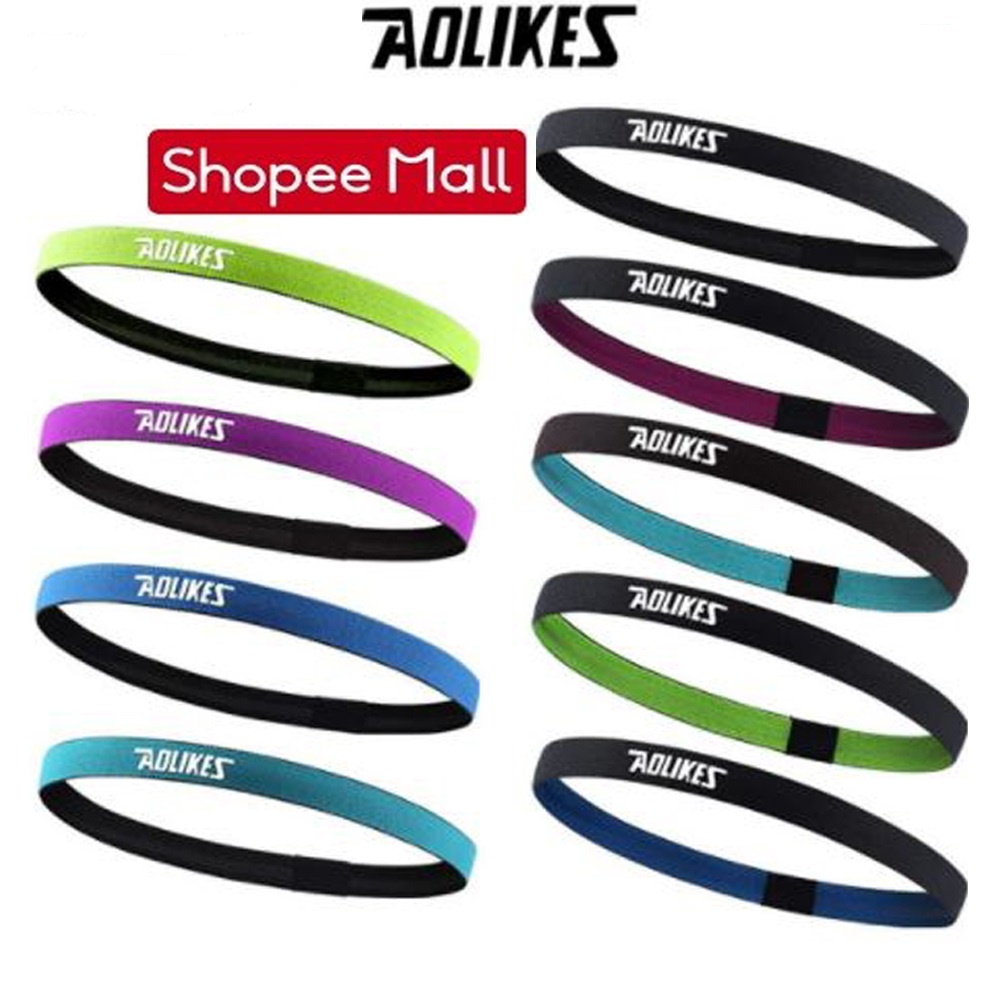 Băng Đô Thể Thao Nam Nữ Chặn Mồ Hôi Trán Headband - Hàng Chính Hãng AOLIKES