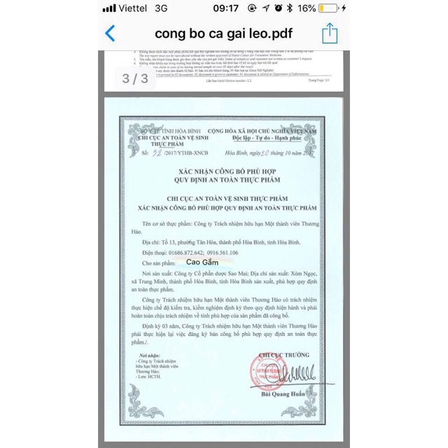 Cao gắm 100g nguyên chất