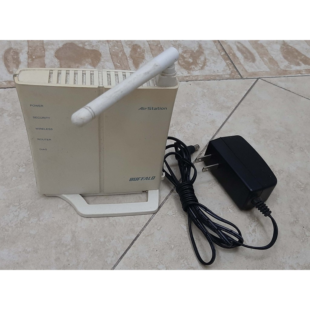 [THANH LÝ]: Router Buffalo WCR-GN - Bộ phát Wifi Buffalo WCR-GN chuẩn N tốc độ 150Mbps