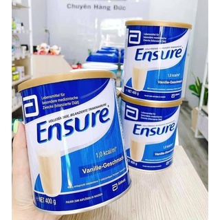 Sữa bột Ensure Abbott Đức Hộp 400g hương Vani - Ensure Nội địa Đức