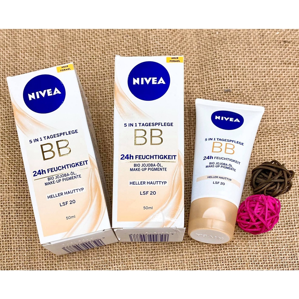 Kem nền Nivea BB-Cream 5in1 - Hàng Đức