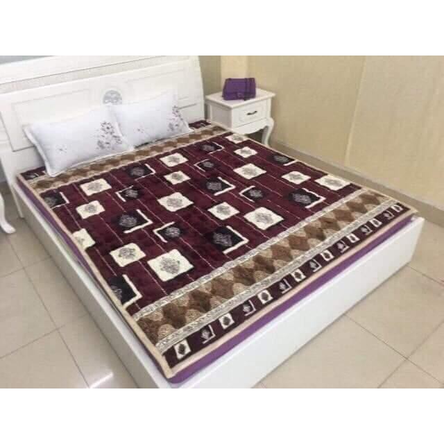 Nệm/ thảm nỉ nhung lông cừu trải giường, sàn nhà siêu ấm cho mùa thu đông, đủ kích cỡ phù hợp với giường ngủ